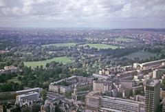 Looking North-West from the Telecom Tower, London, 1966