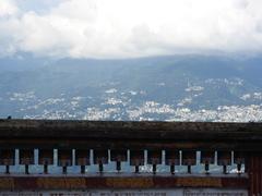 View of Gangtok from Namgyal Monastery