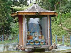 Buddha statue at Gangtok Museum Entrance