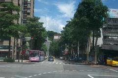 Intersection of Xinguang Road Section 1 and Xiuming Road Section 2 in Wenshan District, Taipei City