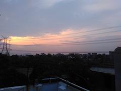 Sunrise in Greater Noida, Uttar Pradesh