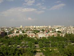 Panoramic view of Greater Noida from a building