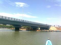 Ponneri Bridge in Ponneri, India