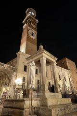 Monument at Piazza Erbe in Italy