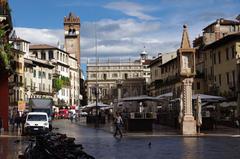 Piazza delle Erbe in Verona