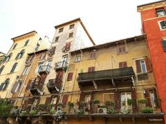 Piazza Erbe in Verona, Italy