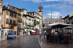 Piazza delle Erbe in Verona