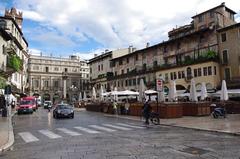 Piazza delle Erbe in Verona