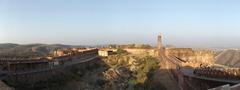 Innards of Jaigarh Fort panoramic view