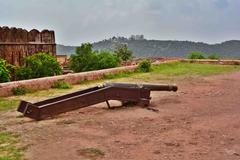 Panoramic view of Jaigarh Fort in Rajasthan, India