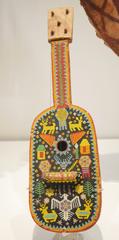 Museo de Arte Popular Huichol five-string guitar