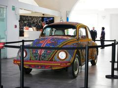 VW Beetle with Huichol beading