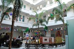 Courtyard of the Museum of Artes Populares in Mexico City