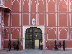 City Palace entrance in Jaipur