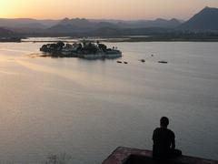 Dusk Over Lake Pichola