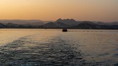 Dusk at Lake Pichola, Udaipur