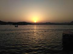 Udaipur Pichola Lake during evening