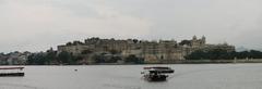 Udaipur City Palace viewed from the lake