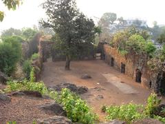 Ghodbunder Fort courtyard