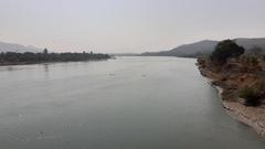 Vaitarana River in Palghar during a sunny day