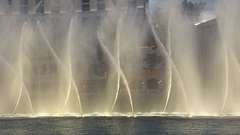 Fountains of Bellagio in Las Vegas at night