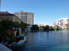 Bellagio Fountains at night