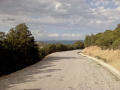 Boukornine Mountain in Tunis near Hammam Lif