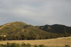 Boukornine National Park landscape with mountains and greenery