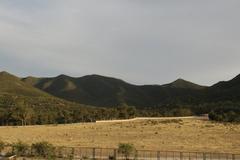 Boukornine National Park landscape view