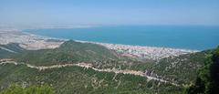 top view of Boukarnine mountain