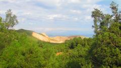 Boukornine Mountain view overlooking Hammam-Lif