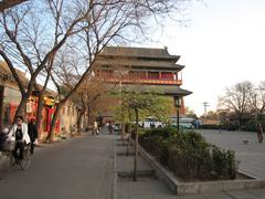 Drum Tower of Beijing view