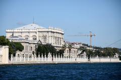 Dolmabahçe Palace near the Bosphorus river