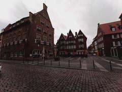 Panoramic view of Münster cityscape