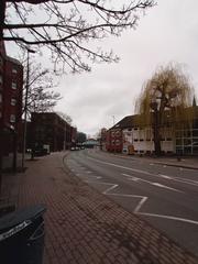 Münster cityscape with historical architecture