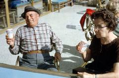 Tourists at Busch Gardens, Tampa, 1967