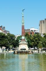 Anspach Fountain in Brussels, Belgium