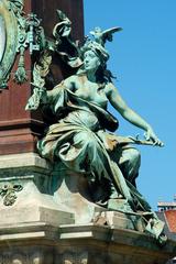 Anspach Fountain in Brussels, Belgium