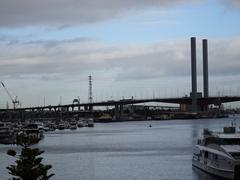 Bolte Bridge at dusk