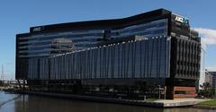 Bolte Bridge and ANZ Headquarter in Docklands, Melbourne