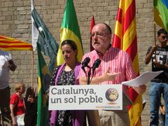 Acte amb associacions d'immigrats als Fossar de les Moreres