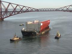 AMT Trader barge heading to Rosyth