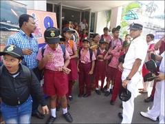 Film show for special needs children at Fort William, Kolkata, 2017