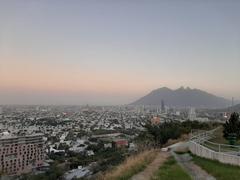 View of Cerro de la Silla from the Asta Bandera viewpoint