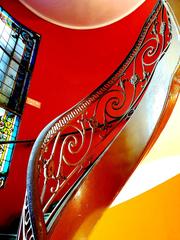 Ho Chi Minh City Museum of Fine Arts interior staircase