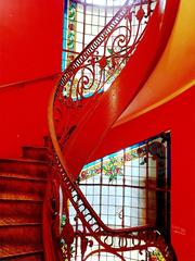 Ho Chi Minh City Museum of Fine Arts interior staircase