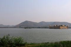 Floating Palace in Jaipur, India