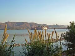 The Maharaja's Summer Palace, Jal Mahal, in a lake