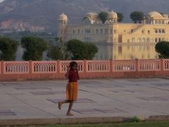 Indian kid posing