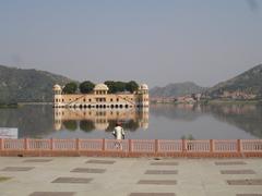 Jaipur Jal Mahal in the middle of Man Sagar Lake